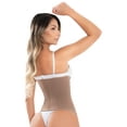 thumbnail image 3 of Powernet Waist Cincher Trainer Women Girdle 3 Hooks Fajas Cinturilla Reductoras Colombianas Moldeadoras 634C Large, 3 of 5