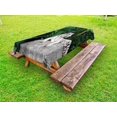 thumbnail image 1 of Safari Outdoor Tablecloth, White Tiger Setting on Stone Tropic Plants Leaves Wild Jungle Majestic, Decorative Washable Fabric Picnic Tablecloth, 58 X 104 Inches, Beige Green Pale Grey, by Ambesonne, 1 of 2