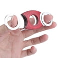 thumbnail image 1 of Cortador de puros de metal, doble portátil de acero inoxidable, accesorio para puros, tijeras para puros, verdadera excelencia, 1 of 8