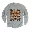 thumbnail image 3 of Coquette Howdy Stacked - Women's Garment Dyed Long Sleeve Graphic T-Shirt, 3 of 19