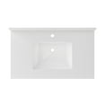 thumbnail image 6 of Craft + Main Qz37221r 37" Quartz Vanity Top - White, 6 of 7