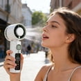 thumbnail image 3 of Aufmer 4000ma Portable Semiconductor Cooling Ice Mat Matching Use Design Good Cold Retention Effect For Small Handheld Fan Auxiliary Cooling Work(with Hanging Strap × 1), 3 of 9