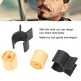 thumbnail image 3 of FAGINEY Handlebar Moustache Training Wheel Men Mustache Styling Template Beard Shaping Tool Black, 3 of 7
