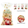 thumbnail image 4 of 100 PCS Christmas Cellophane Treat Bags with Tie, Plastic Christmas Bags for Candy Goody Cookie Gift Wrap Xmas Pouches Winter Holiday Party Favors Supplies Decorations, 4 of 5
