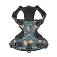 thumbnail image 4 of Picia French Bulldog Yoga No-Pull Dog Harness Reflective Front Clip Vest with Handle,Step-in Air Dog Harness,Adjustable 2 Metal Rings 4 Buckles,Easy to Put on & Take Off X-Large, 4 of 9