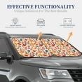 thumbnail image 5 of Yiaed Autumn Leaves Print Car Front Windshield Sun Shade,Foldable Anti-UV Car Sunshade for Front Window for Most Vehicles-Large, 5 of 5