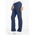 thumbnail image 7 of Dickies Essence Medical Scrubs Pant for Women Mid Rise Straight Leg Drawstring DK106T, XL Tall, Navy, 7 of 7