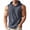 Dark Gray, variant on Mens Tank Top Summer Sports Fitness Training Zipper Opening Hooded Sleeveless Loose Breathable Back Shirt Black Undershirts Shirts For Gym Beach Running S-3Xl