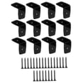 thumbnail image 4 of 12 soportes en forma de L para esquinas con tornillos, herrajes resistentes para pérgola. 295 x 37 pulgadas, 4 of 9