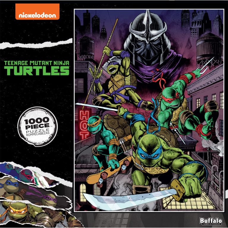 Buffalo Games 1000-Piece Heroes in a Half-shell Interlocking