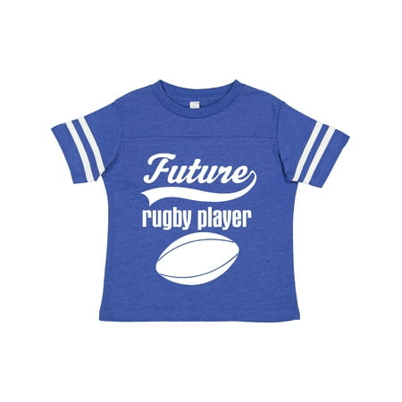 

Inktastic Future Rugby Player Gift Toddler Boy Girl T-Shirt