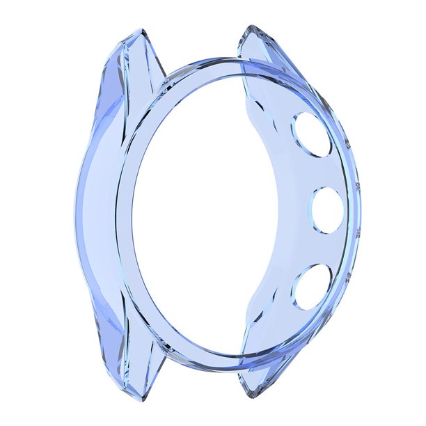 Watch Case Cover TPU Anti Scratch Protector para Garmin Approach S62 Azul Hugtrwg Para estrenar