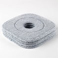 thumbnail image 2 of 10Pcs Washable Mop Cloth for Mop Squeeze Mop Automatic Separation Rotating Cleaning Floors Mop Pads Cloth, 2 of 5