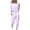 Light Purple, variant on 2 Piece Women's Lounge Sets Casual Plus Size Pullover Outfits Straight Leg Drawstring Tracksuit with Pockets Cozy Gradient Sweatshirt Loose Sweatsuits,Blue,3X-Large
