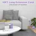 thumbnail image 2 of Protector contra sobretensiones Power Strip Tower AiJoy de 12 AC y 4 puertos USB, 2 of 6