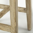 thumbnail image 7 of Mercana  Furniture Colony 25" Seat Height Brown Wood Seat & Frame Stool, 7 of 7