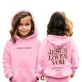 thumbnail image 4 of XFHLMJFF Girls Boys Oversized Hoodies Casual Cute Toddler Long Sleeve Sweatshirt Pullover Tops, 4 of 9