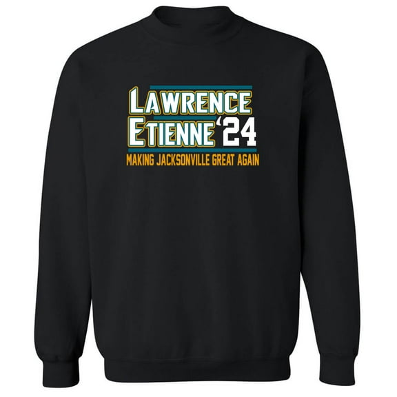 Trevor Lawrence Travis Etienne Jaguars Jags Duval 2024 Crew Neck Sweatshirt