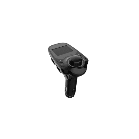 Auto Drive Low Profile Bluetooth FM Transmitter Hands-Free Phone Calls Compatible with Smartphones