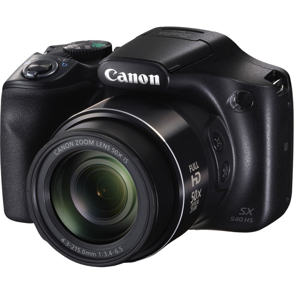 Canon HS Digital Point and Shoot 20MP Camera + Extra Battery + Digital Flash + Camera Case + 32GB Class 10 Memory Card - Intl Model - image 2 of 6
