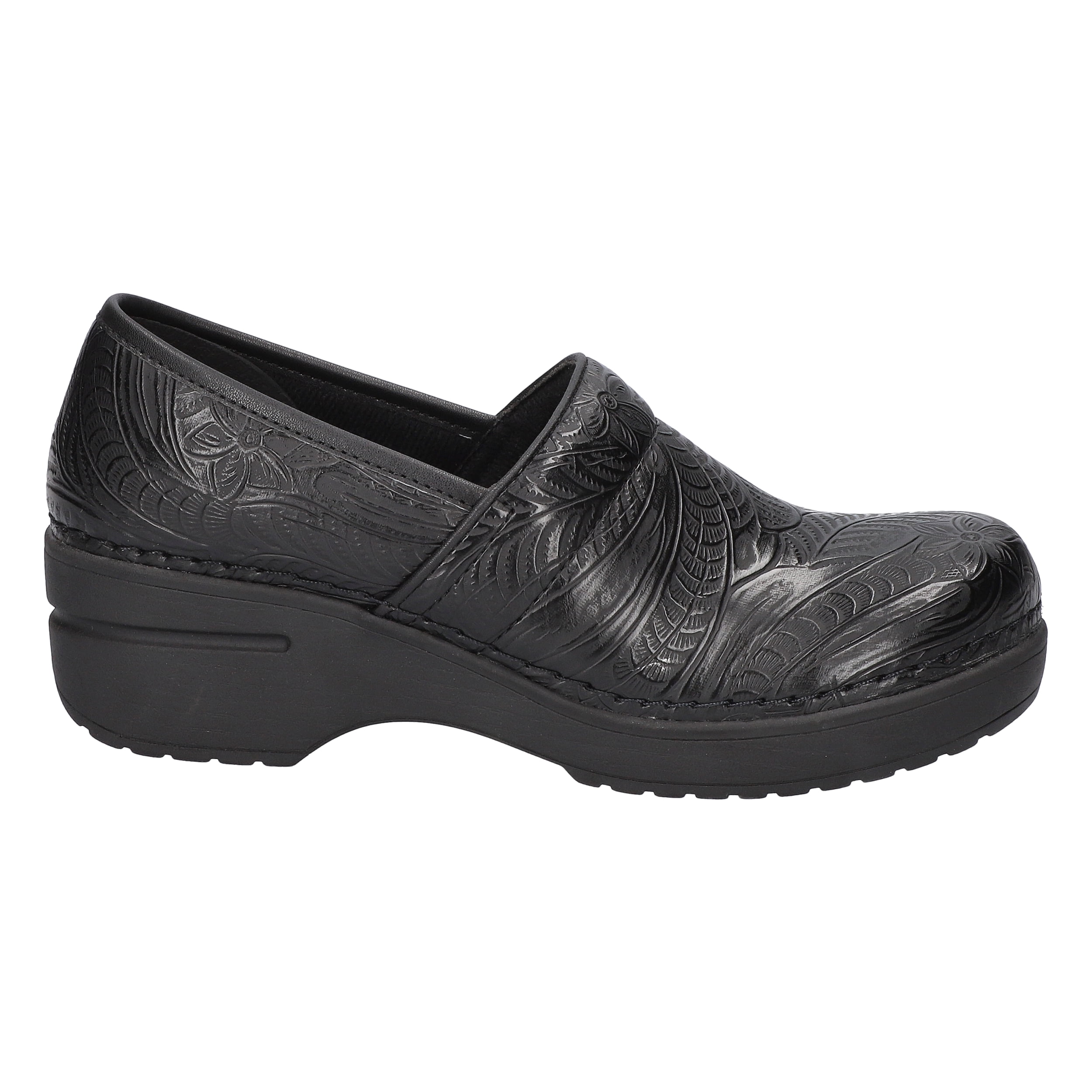 Easy Works by Easy Street Women s Lead Slip Resistant Clog Work Shoes Walmart