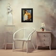 thumbnail image 4 of Modigliani, Amedeo 15x18 Black Modern Framed Museum Art Print Titled - Jeanne Hebuterne 1, 4 of 5