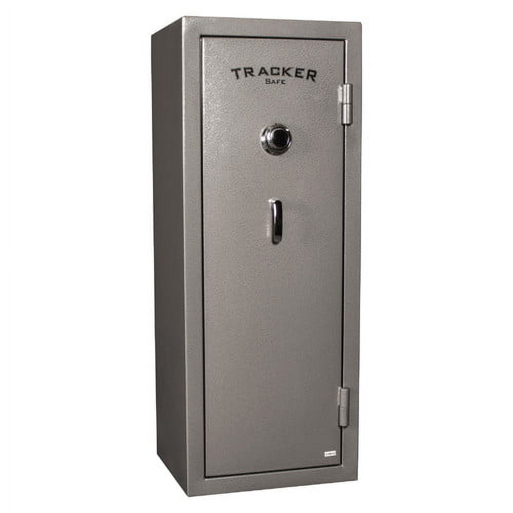 Tracker Safe TS24-GRY 24-Gun Fire Resistant Combination/Dial Lock Gun Safe, Gray