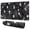 Halloween Spider-2, variant on Long Mouse Pads for Desk,Halloween Spider Web Silhouette Pattern Desk Mats on Top Of Desks, Desk Mouse Pad Extra Large with 3mm Non-Slip Base and Stitched Edge for Gaming,Office,Work,Home 31.5x11.8in