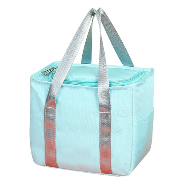 Yhmxh Organizadores y almacenamiento Bolsa para lonchera, bolsa aislante tipo bento, bolsa para trabajo de oficina, bolsa de comida, bolsa aislante gruesa Almacenamiento de ducha