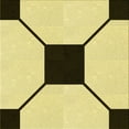 thumbnail image 1 of Ahgly Company Machine Washable Indoor Square Transitional Sun Yellow Area Rugs, 4' Square, 1 of 7