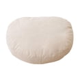 thumbnail image 2 of Cojín decorativo, cojín de asiento hecho de poliéster suave y cómodo, decorativo Blanco beige, 2 of 8