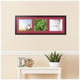 thumbnail image 2 of ArtToFrames Collage Photo Picture Frame with 3 - 8.5x9.5 Openings, Framed in Black with Rouge and Black Mats (CDM-3926-67), 2 of 8