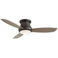thumbnail image 2 of Ceiling Fan With Light Kit In Traditional Style 11.5 Inches Tall By 52 Inches Wide-Oil Rubbed Bronze Finish-Taupe Blade Color Minka Aire Fans, 2 of 2