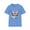 Carolina Blue, variant on Butterfly Shirt, T Shirt with Butterfly, Monarch Shirt