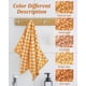 thumbnail image 4 of Toallas de mano Jacquotha Soft, paquete de 4, color naranja, 100% algodón, 4 of 7