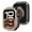 Black, variant on ELEHOLD For Apple iWatch Series 9/8/7 45mm Shockproof Protective Heavy Duty Bumper Cover Glitter Rhinstones Case, Zinc Alloy PC Material, Impact Resistant , Shock Absorbent - Black