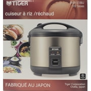 Tiger Rice Cooker/Warmer Stainless Steel 10 Cups