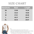 thumbnail image 2 of CIENVNSTG Casual Twist Front Ruched Tank Tops for Women Round Neck Cap Sleeve Cross Wrap Slim Fit Stretchy Cropped Summer Daily Shirts Yellow XS, 2 of 7