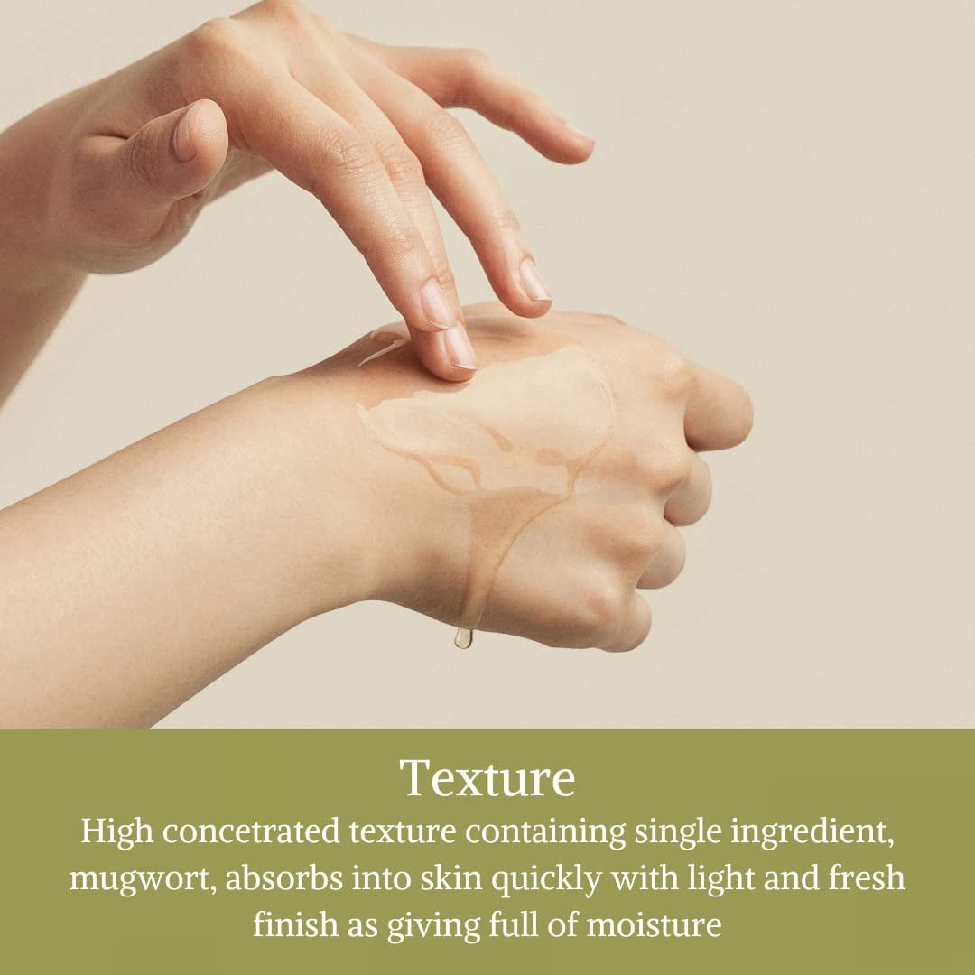 [I'm from] Mugwort Essence 5.4 Fl Oz | 100% Vegan Mugwort Extract - Soothe Sensitive and Irritated Skin, Redness Relief, Refreshing, Hydrating toner | All Skin Types, PETA approved