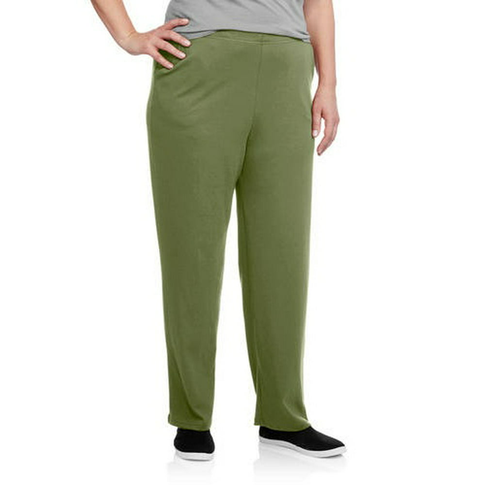 White Stag - White Stag Women's Plus-Size Knit Pant - Walmart.com ...