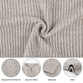 thumbnail image 6 of Loritta Womens Sweaters Pullover Quarter Zip Long Sleeve Knitted Casual Chunky Slouchy Warm Sweaters, 6 of 6