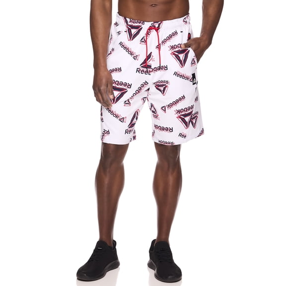 Reebok Men's and Big Men's Advance Knit 10" Inseam Shorts, up to Size 3XL