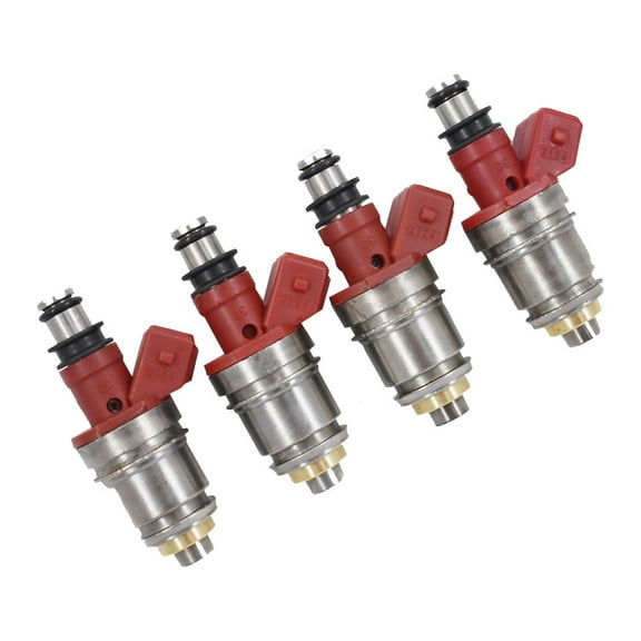 SEBLAFF 4Pcs Fuel Injectors Replacement for Nissan D21 1990-1994 & Nissan Pickup 1995 16600-86G00 1660086G00