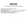 thumbnail image 2 of SIM Front Rear Semi-Metallic Brake Pads Kit for Car Mercedes-Benz C230 SLK350 C320 C350 KSM-100368, 2 of 8