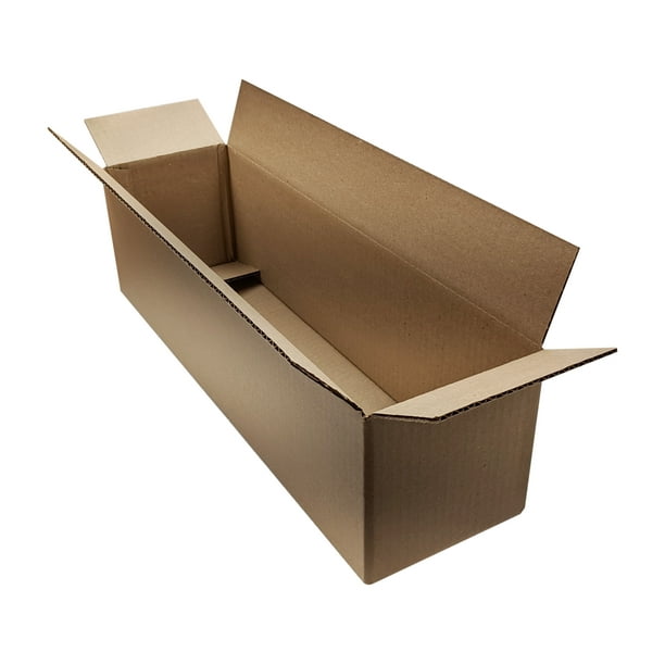 Cardboard Boxes 22" x 6" x 6" Inches, Moving & Shipping Packing 25 Boxes