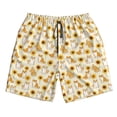 thumbnail image 5 of Goofa Shiba Inu Sunflower Printed Mens Swim Trunks Summer Quick Dry Short Beach Swimwear Bathing Suits-Large, 5 of 9