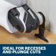 thumbnail image 3 of BOSCH OSL212F-10 10-Pack 2-1/2 In. Starlock Oscillating Multi Tool All Purpose Bi-Metal Plunge Cut Blades for Applications in Wood, Wood with Nails, Drywall, PVC, Metal (Nails and Staples), 3 of 6