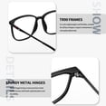 thumbnail image 5 of Joopin Blue Light Glasses Men Anti Eyestrain Lightweight Computer Gaming Blue Light Blocking Glasses for Women UV400, 5 of 8