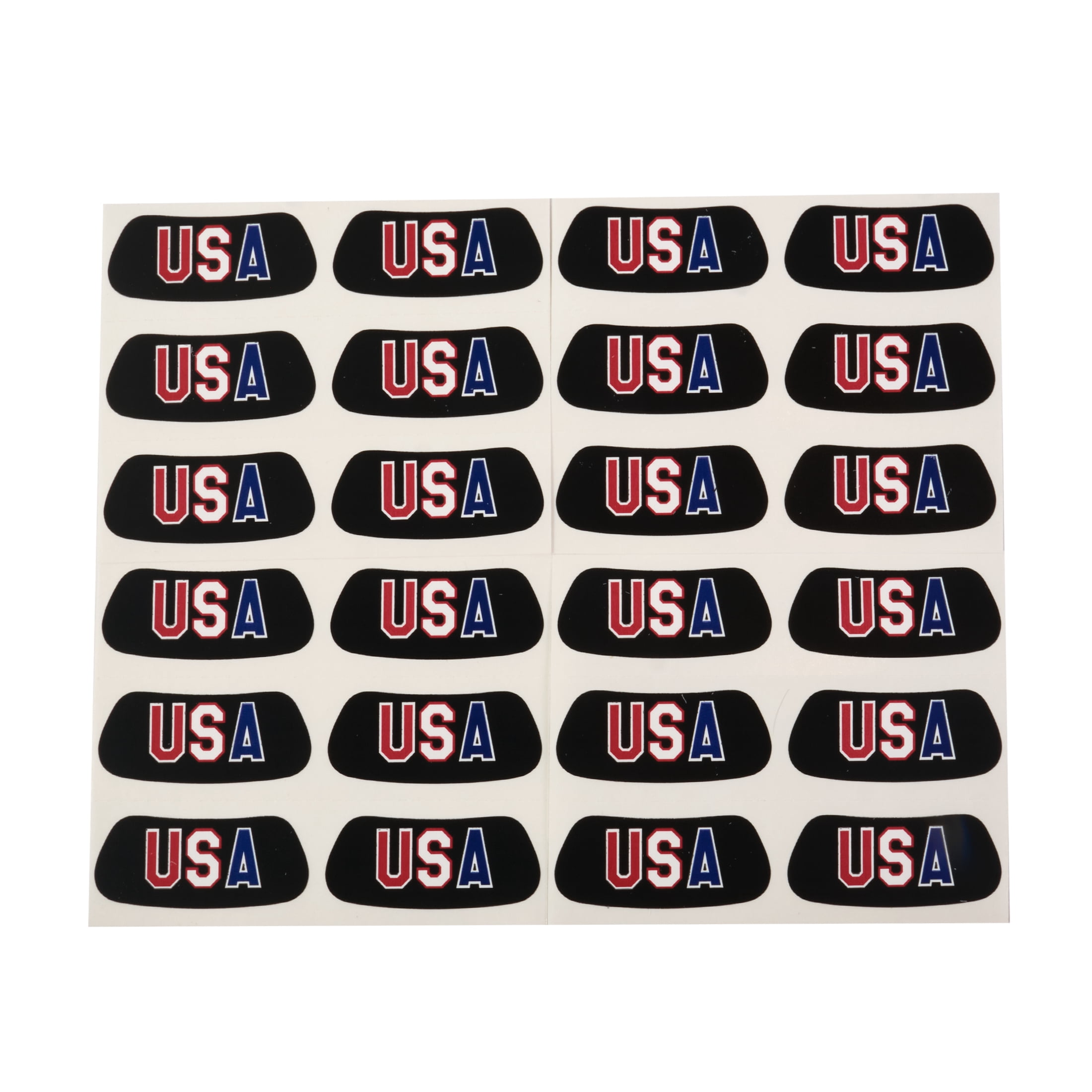 (3 pack) Rawlings Sporting Goods Eye Black Sticker USA