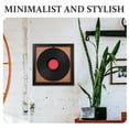 thumbnail image 3 of LITINKIMI 1Pack Vinyl Record Frame For Wall Display With Black Square Shape In Wood Material, 3 of 6